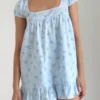 Women Summer Floral Short Dress